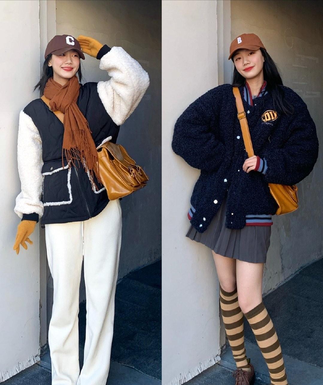 穿搭韩国小姐姐日常穿搭look,好看的韩国女性高级感穿搭