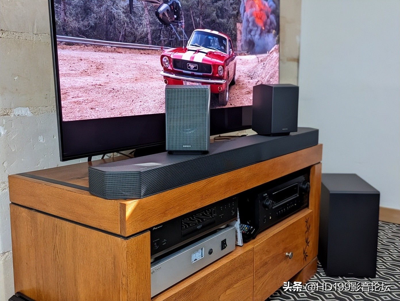 三星hw-q990回音壁,三星hw-q990b杜比全景声