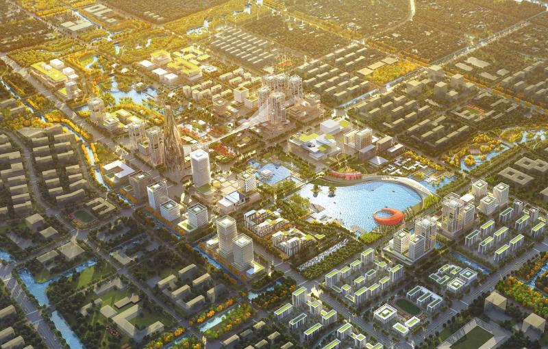 华漕前湾和大虹桥核心板块,大虹桥华漕柏悦前湾