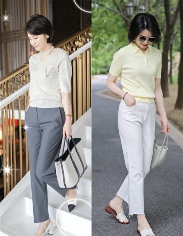 女人上了年纪后穿什么衣服好看,年龄大了穿什么裤子好看女