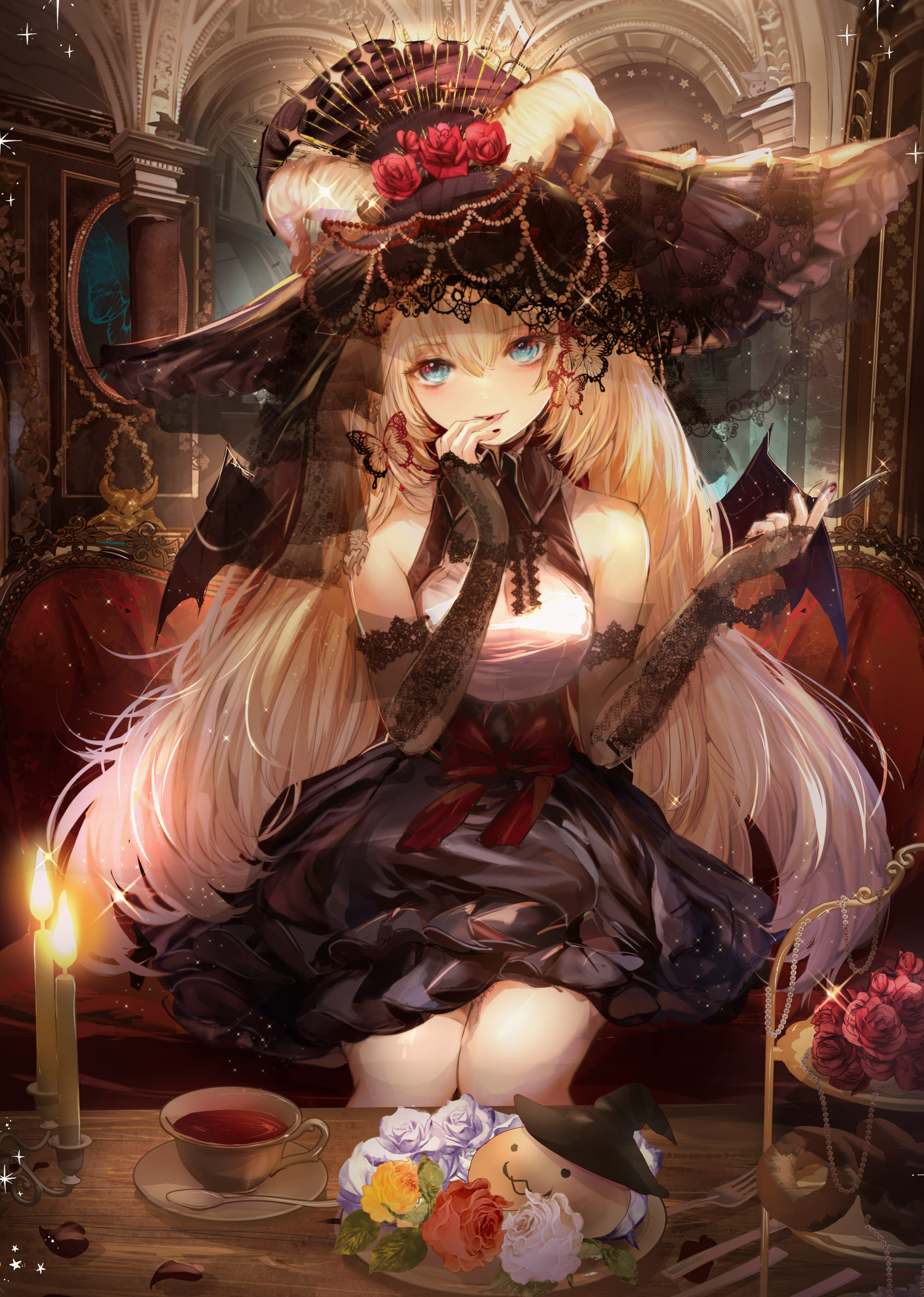 悲壮插画壁纸,插画灯塔壁纸