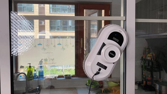 我家的SpiderMan，窗明几净缔造者——玻妞188擦窗机器人体验