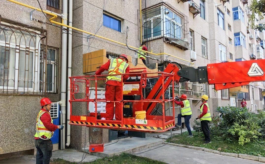 超级爽快！西蓝集团炙热行动，燃气管网全面升级！