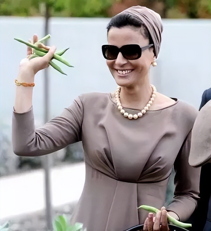 卡塔尔王太后气场,卡塔尔王太后英国女王