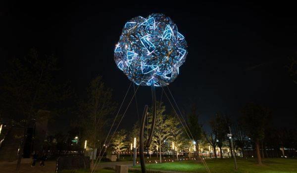 江南水乡蟠龙古镇夜景,上海青浦蟠龙古镇外景