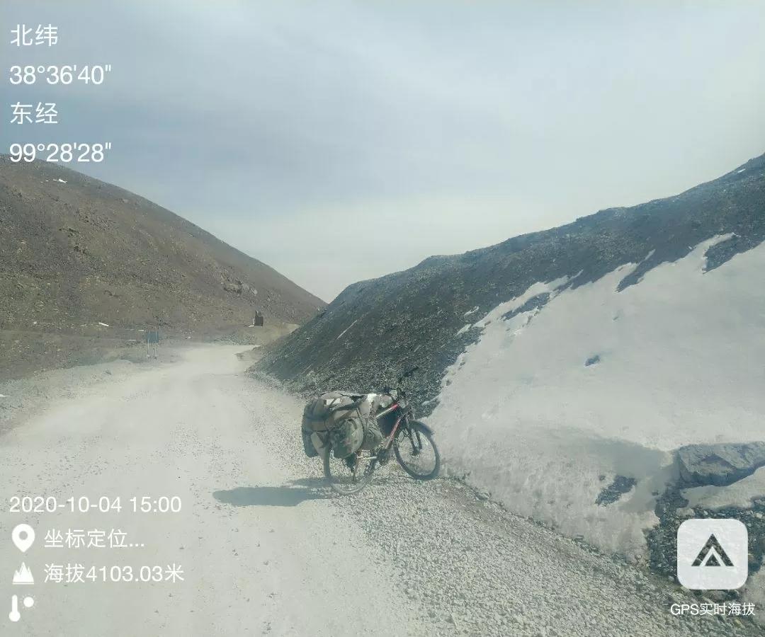 从甘肃翻越祁连山到青海,从肃北到青海沿途风景