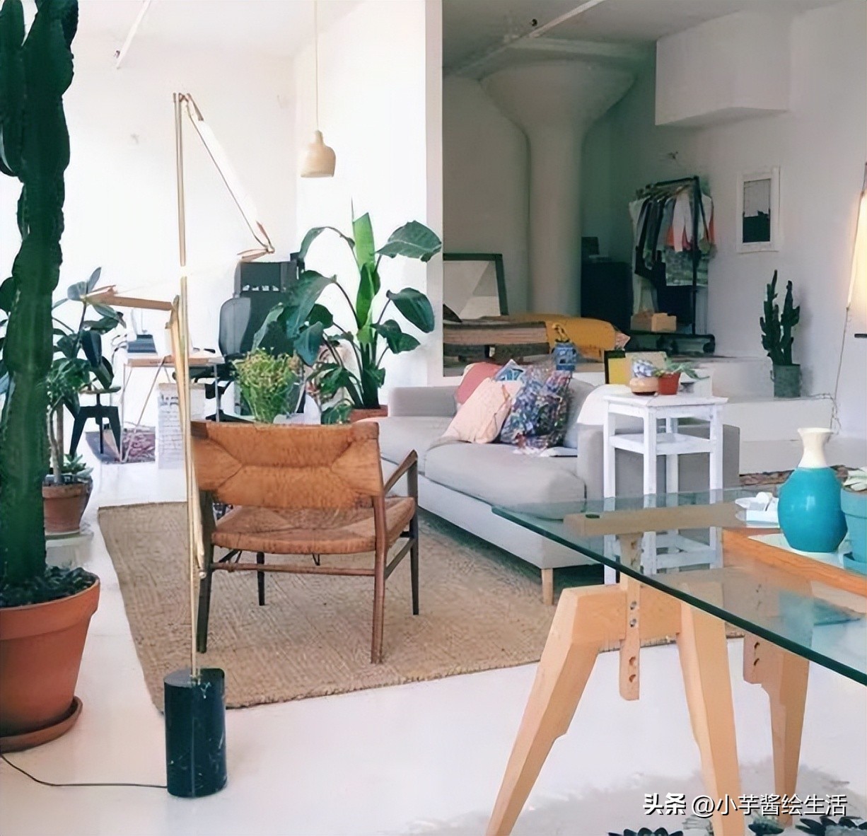 100平方小阳光房,慵懒风阳光房