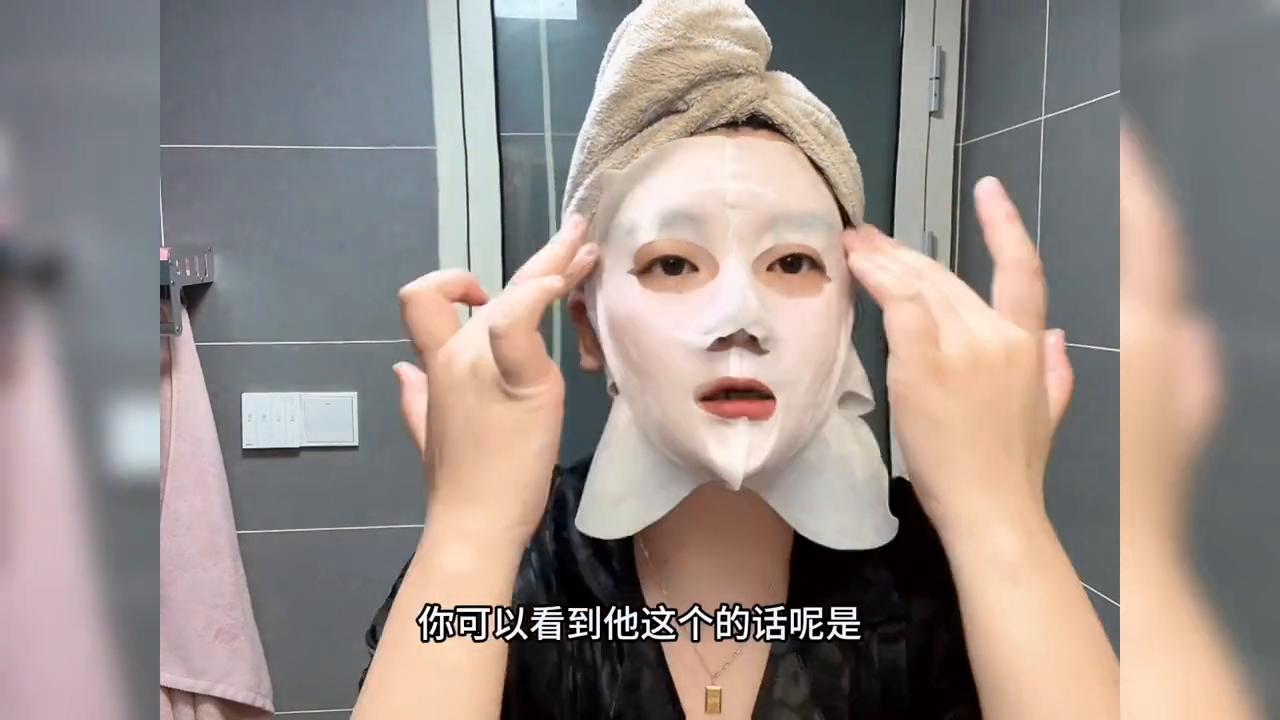 雨薇灯泡肌代谢期到底用什么面膜,雨薇伊人灯泡肌补水亮肤五件套