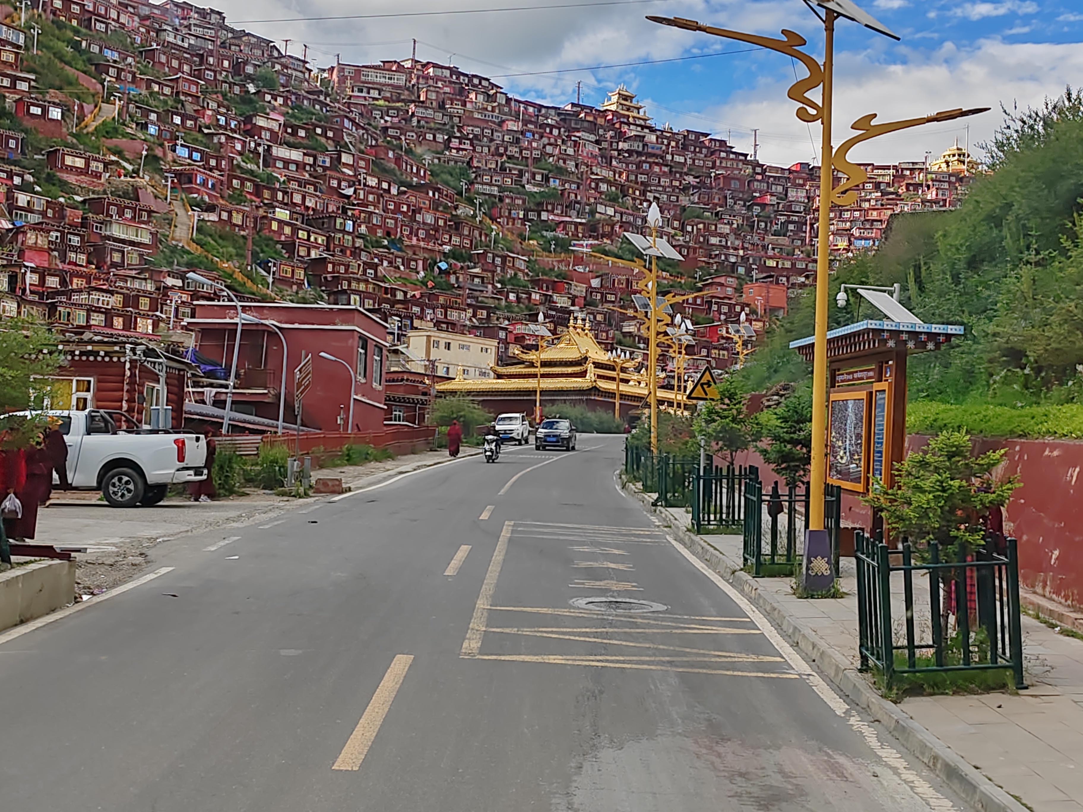 色达有什么好看的风景,四川色达风景