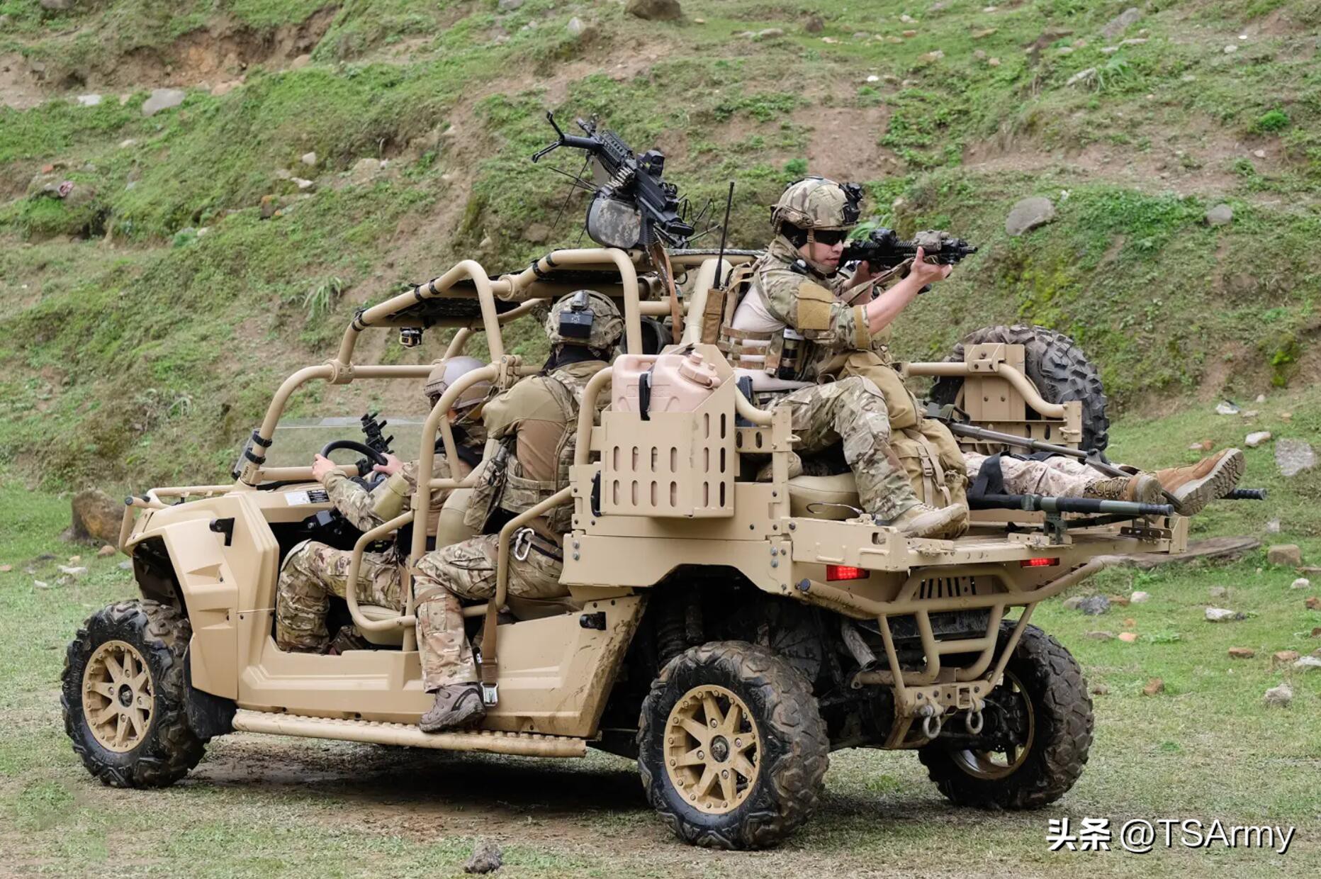 盘点14种军用全地形摩托车,世界各国军用全地形车
