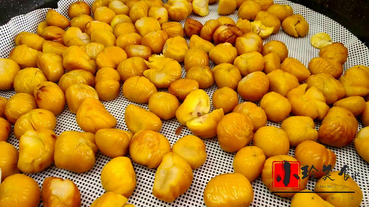 不用剥壳板栗酥做法,板栗酥手工制作