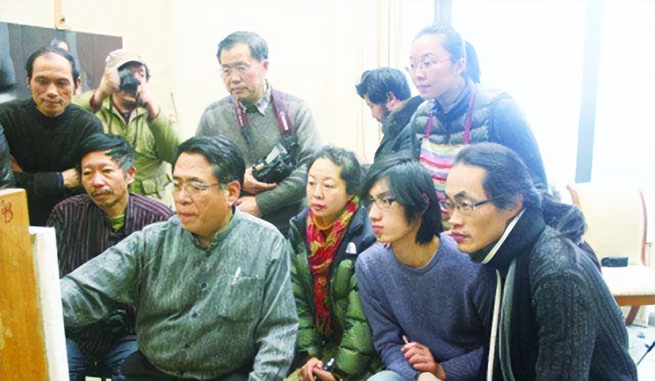 杨飞云新娘油画,画家杨飞云的新婚画作