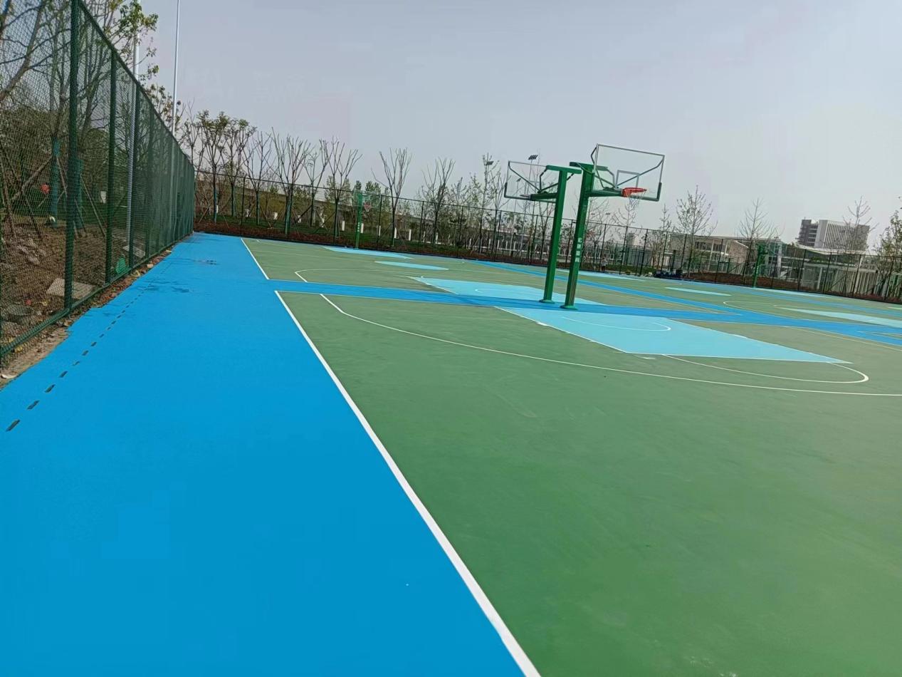 塑胶硅pu球场造价,硅pu球场基础不平怎么解决