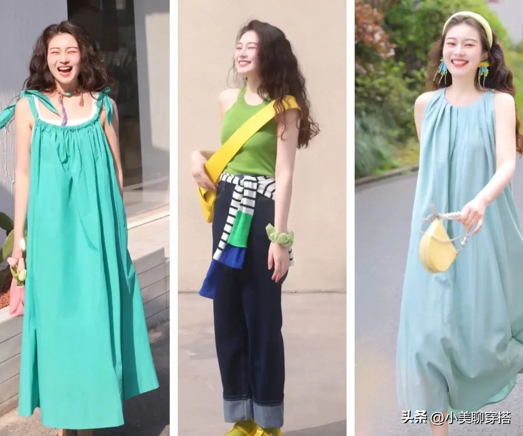 马卡龙系列高级感配色,马克龙穿衣搭配图