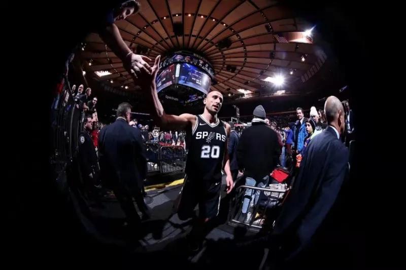 马刺50号球员,马刺吉诺比利职业生涯场均