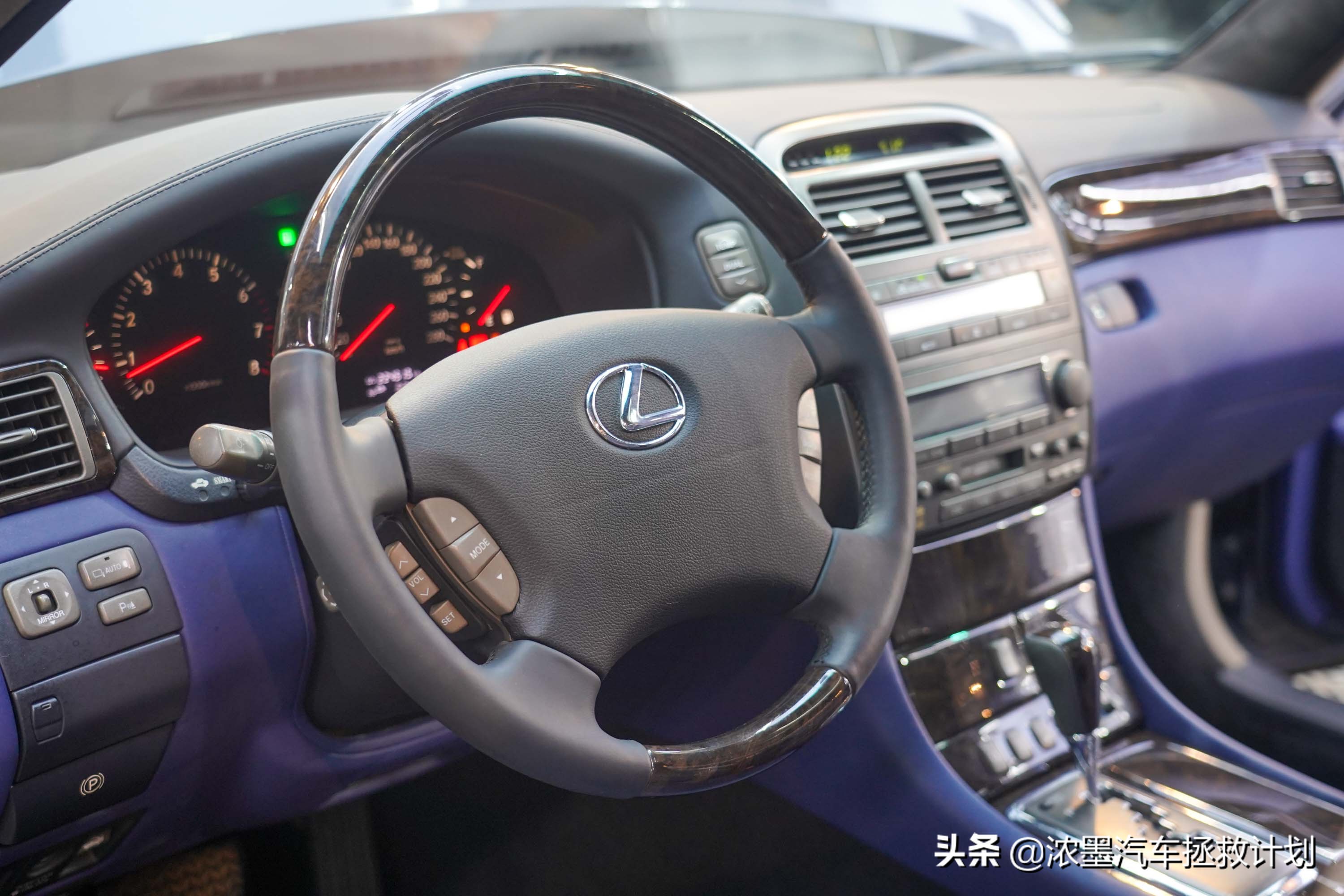 05款雷克萨斯ls430翻新修复,雷克萨斯ls430深度翻新解析