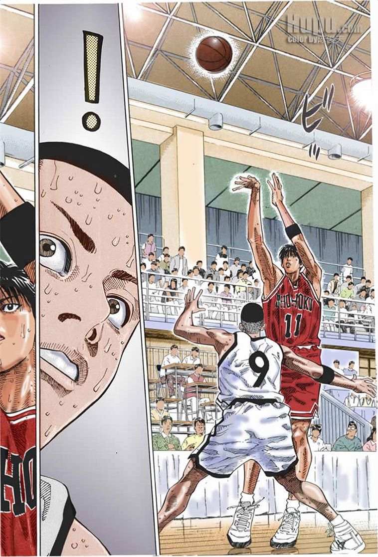 流川枫对战泽北漫画,流川vs泽北灌篮高手