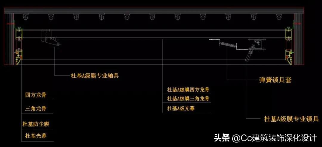 会议室光幕照明系统软膜天花,天花板灯透明层是什么材料