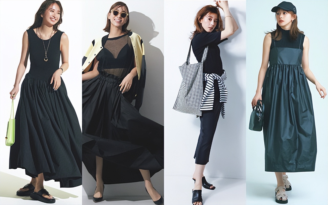 到了仲夏才发现，全身穿黑更适合，优雅冷静还不会显黑