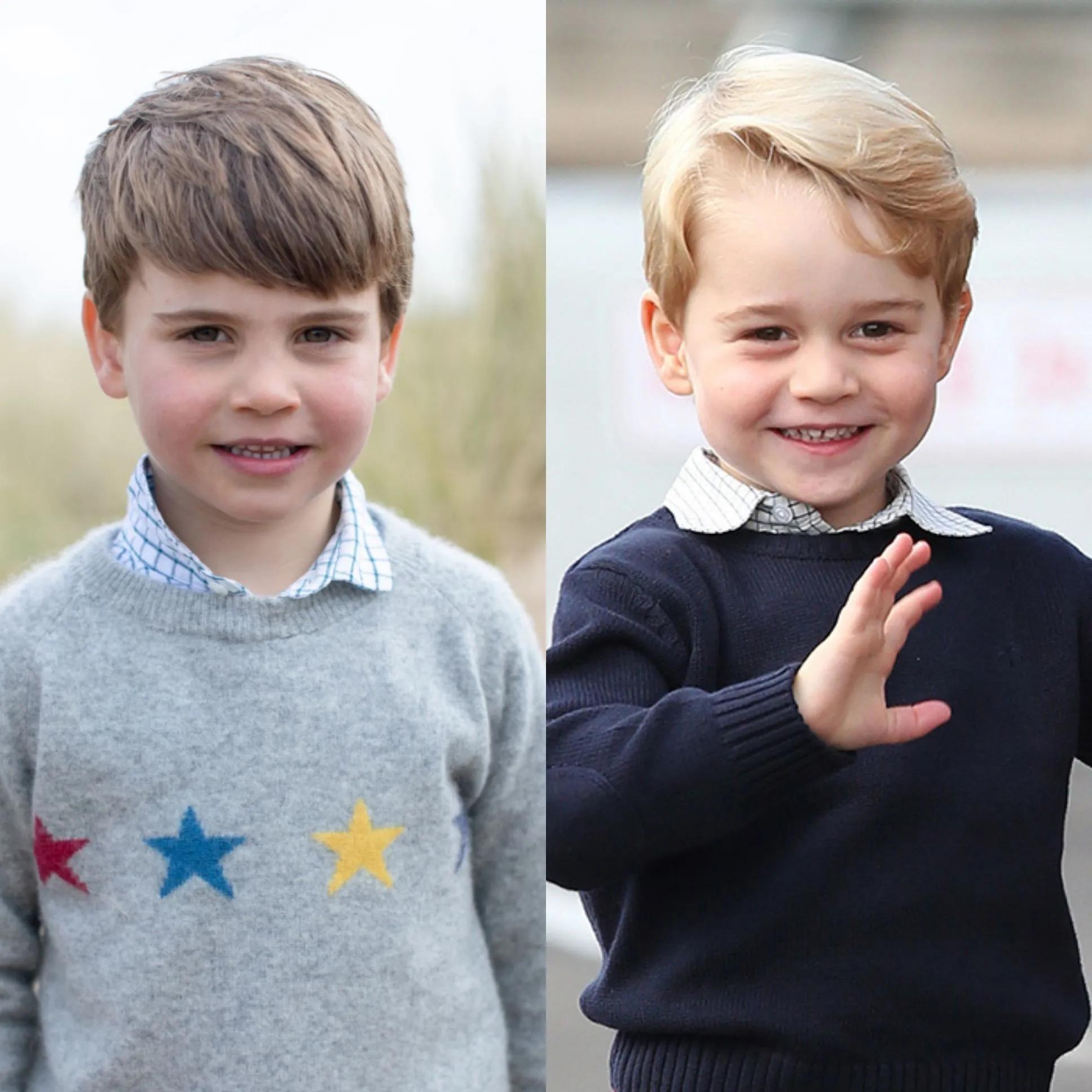 路易小王子全部图片,乔治路易小王子照片对比