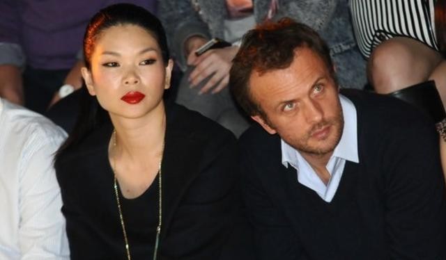 超模吕燕的丈夫和家人近况,超模吕燕全家