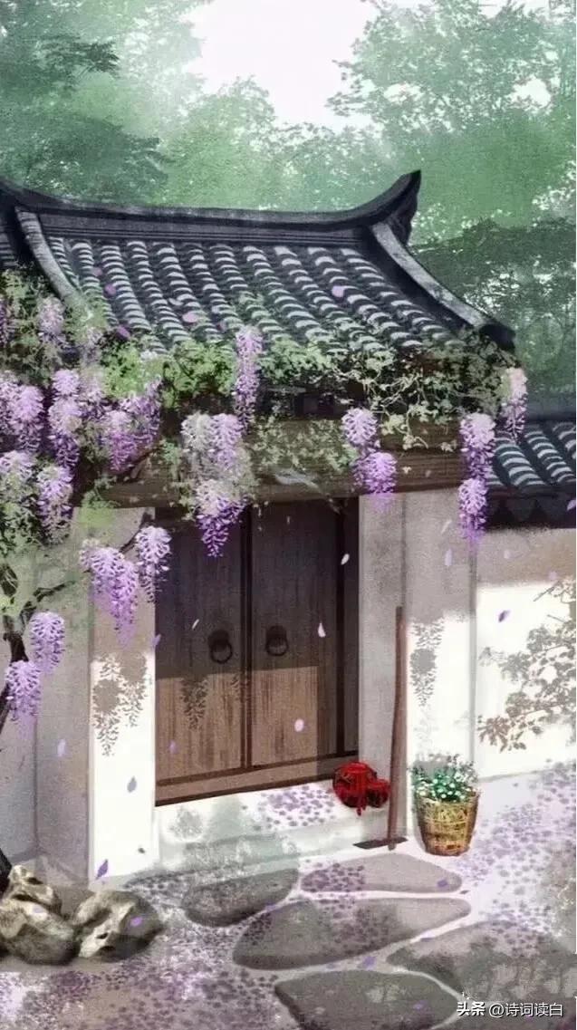 诗词读白春日暖阳题图赋诗一组