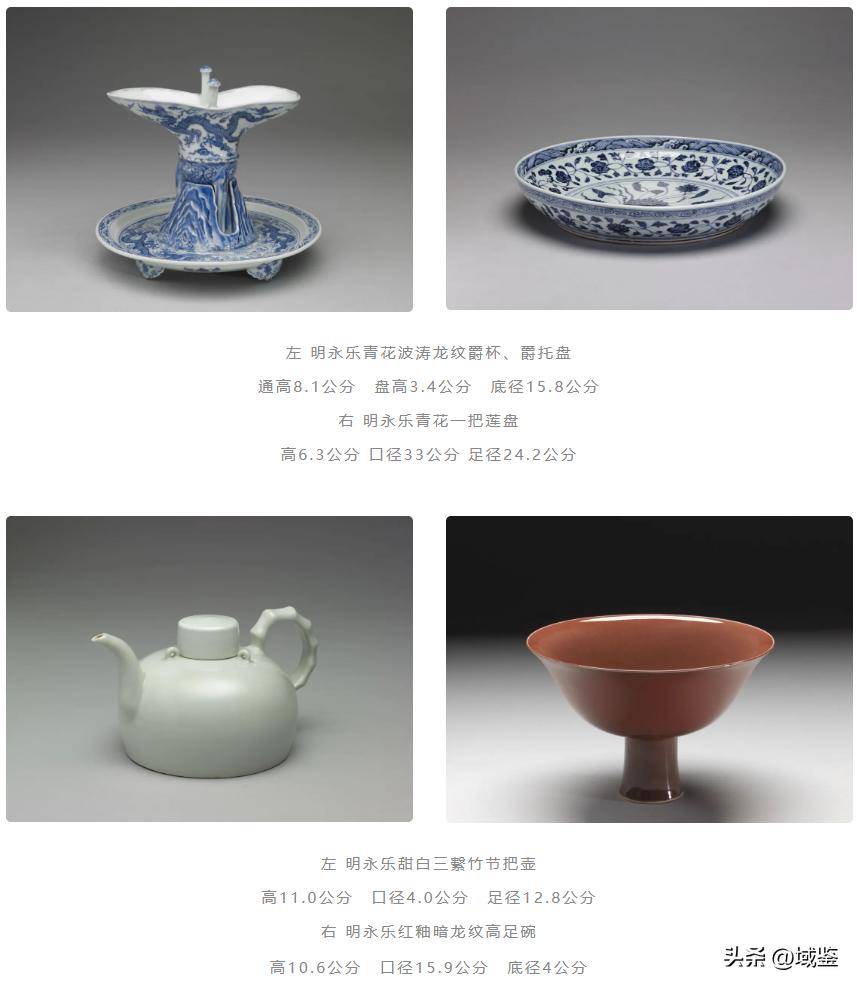 远山含翠美不胜收！明永乐翠青釉VS南宋龙泉窑...