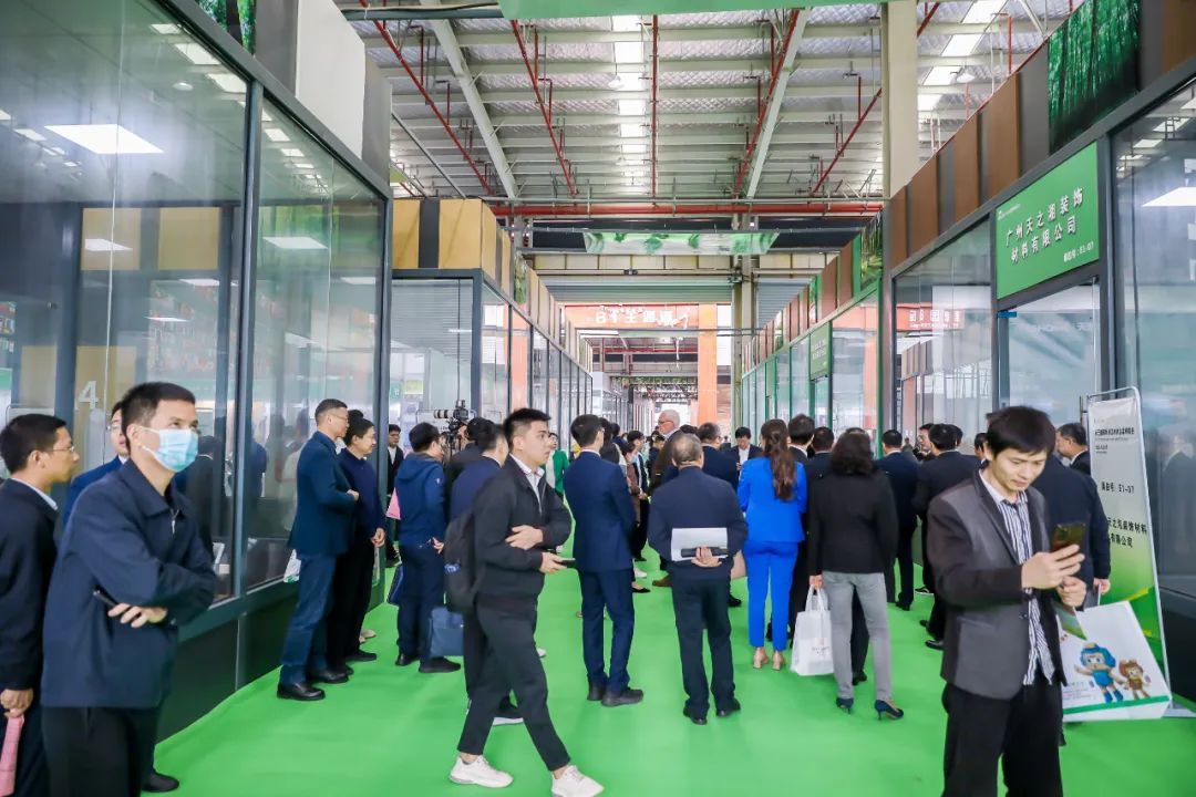 谋招商促发展|天湘板业亮相第三届国际进口木材贸易博览会