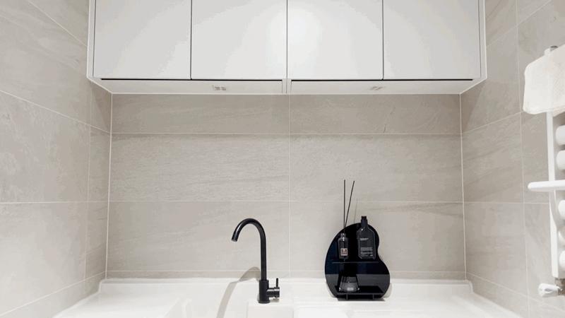 奶油白简约别墅,奶油白原木风小户型