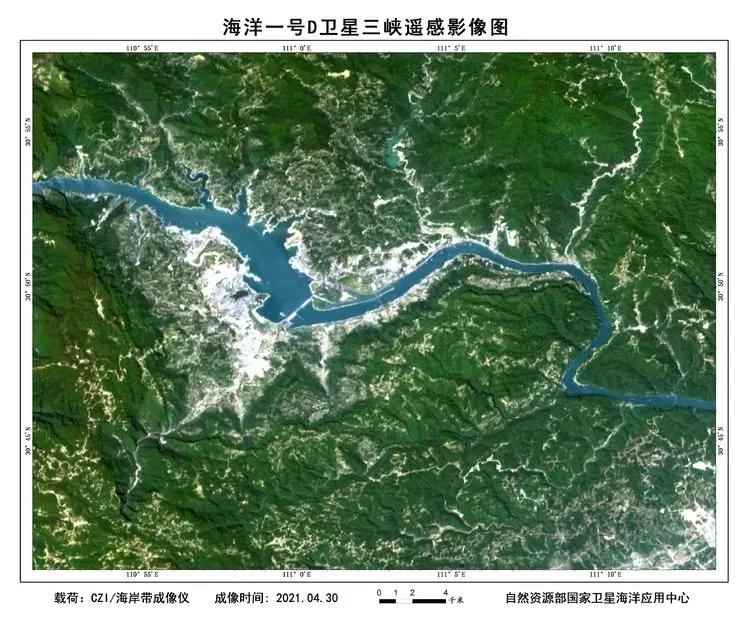 海洋一号的卫星图片,海洋一号卫星成功了吗