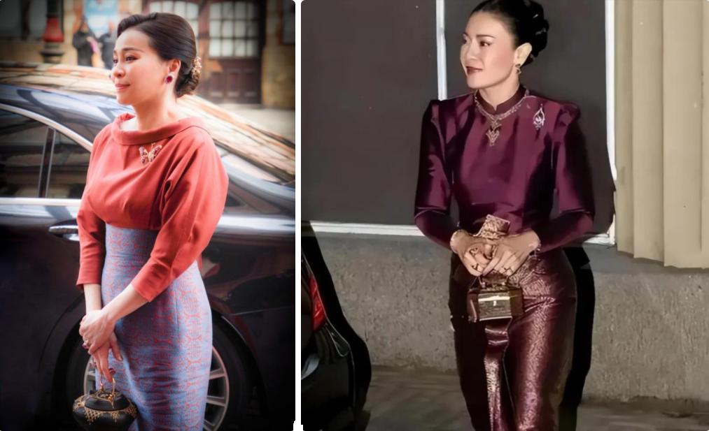 泰国王后穿运动装,泰国王后穿便装