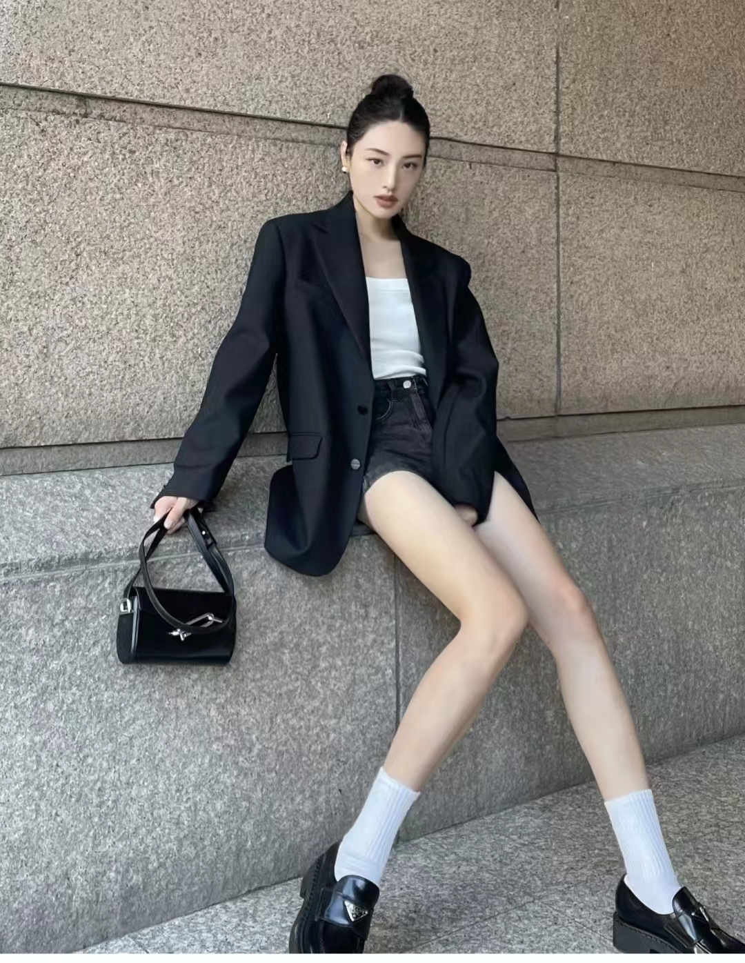 西装外套怎么搭配裙子好看气质,西装外套怎么搭配长裙子冬季