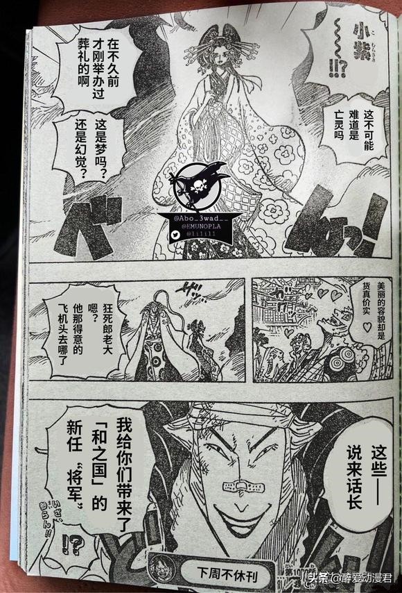 海贼王1037话情报凯多败北,海贼王1076话凯多被打败