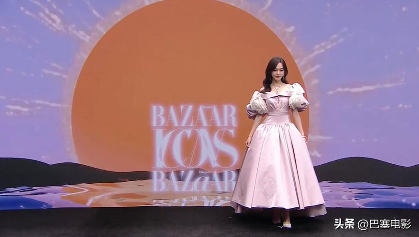 热巴杨颖红毯造型,芭莎红毯杨紫热巴杨颖赵丽颖