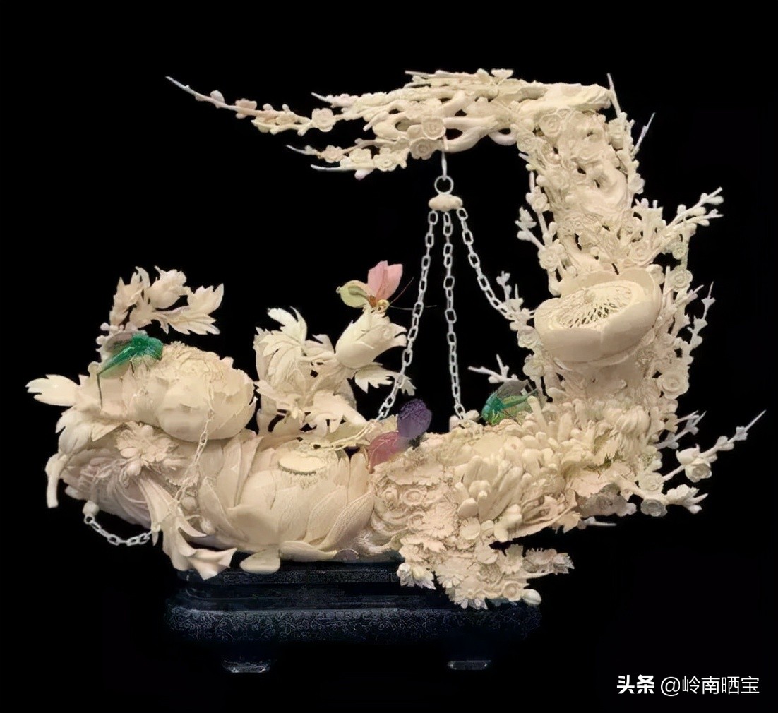 象牙工艺作品,象牙艺术品有什么特征