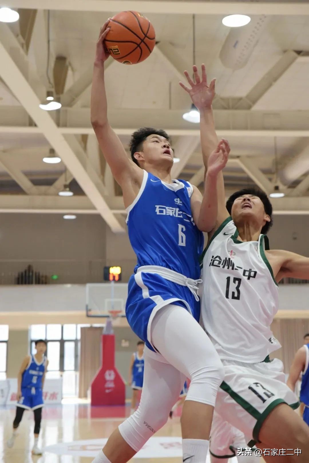 王者荣耀!2022—2023赛季耐克中国高中篮球联赛(河北赛区),石家庄二中男、女篮再次双双夺冠!