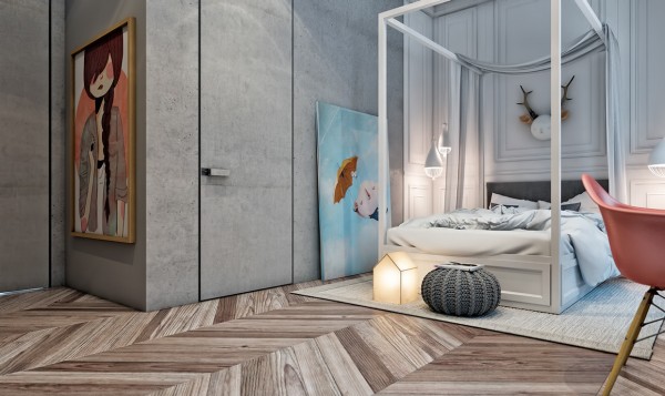 原木色儿童房间搭配,蓝色儿童房间怎么搭配漂亮