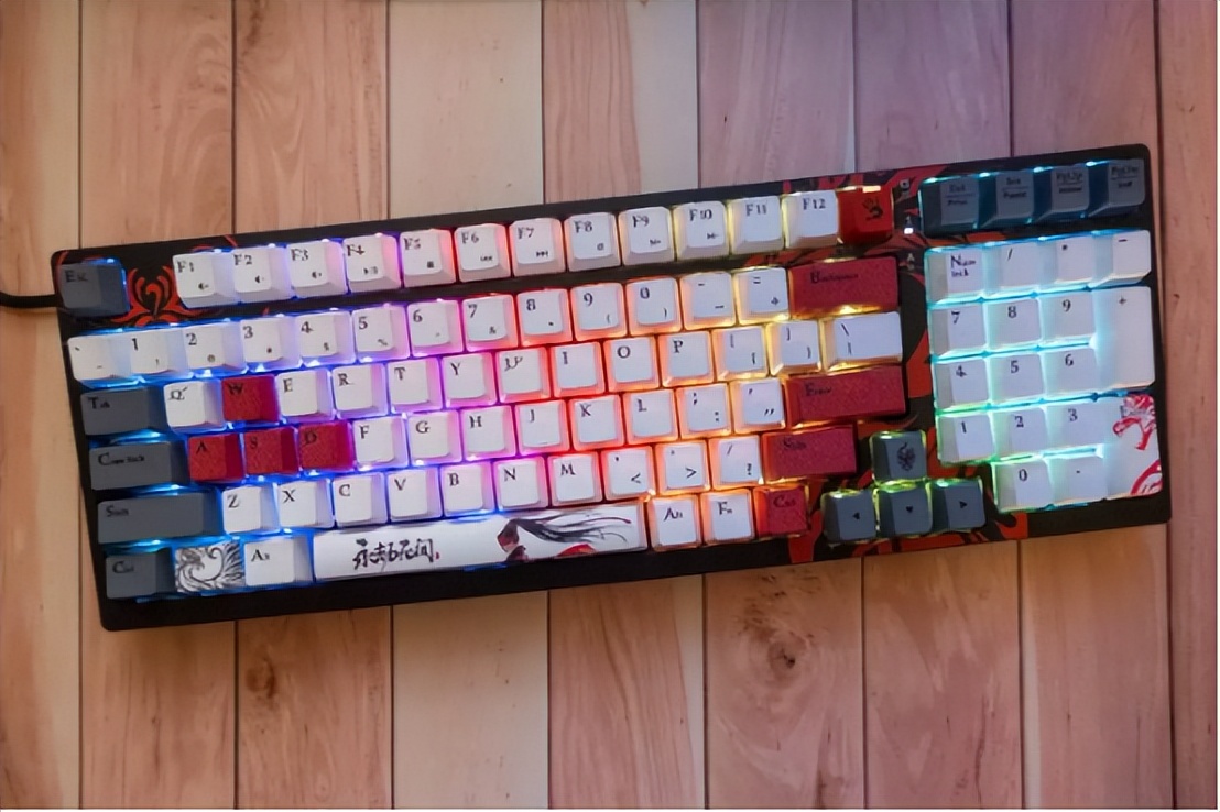 永劫无间联名键盘血手幽灵s98,血手幽灵永劫无间键盘测评