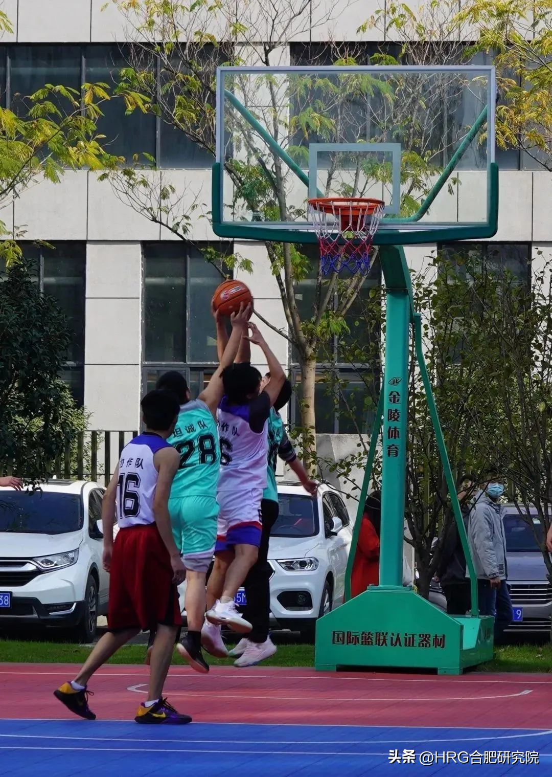 篮球联赛激燃青春不可阻篮,hrg合肥研究院