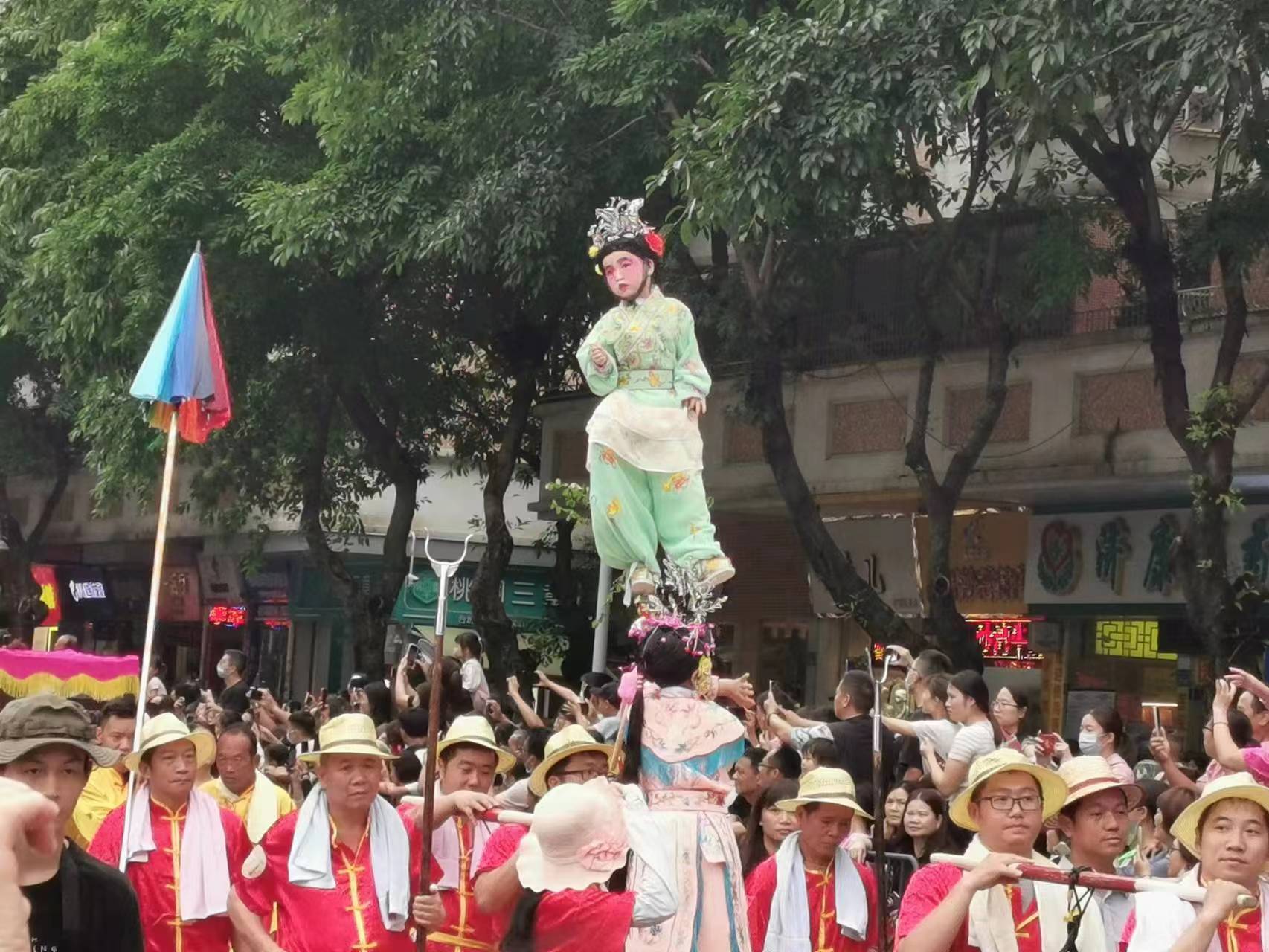 沙湾三月三飘色巡游活动,三月三沙湾飘色巡游最新消息