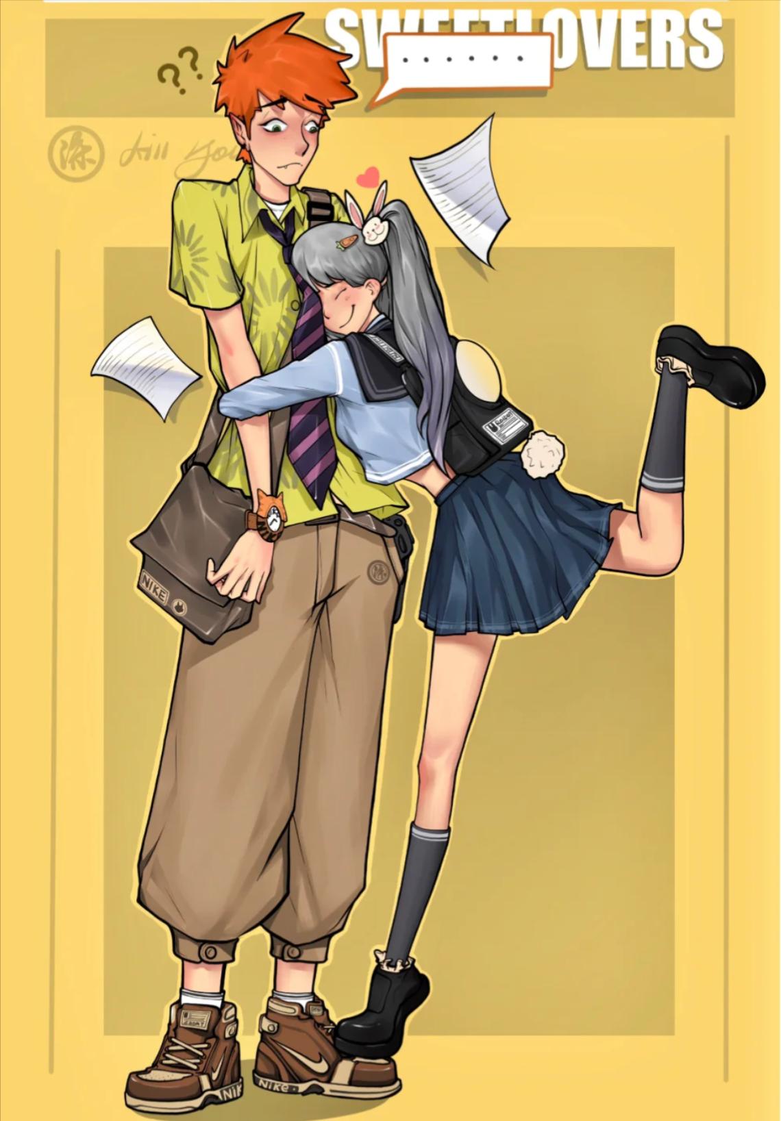 脑洞大开的拟人化插画图片大全,脑洞大开的拟人插画图片大全