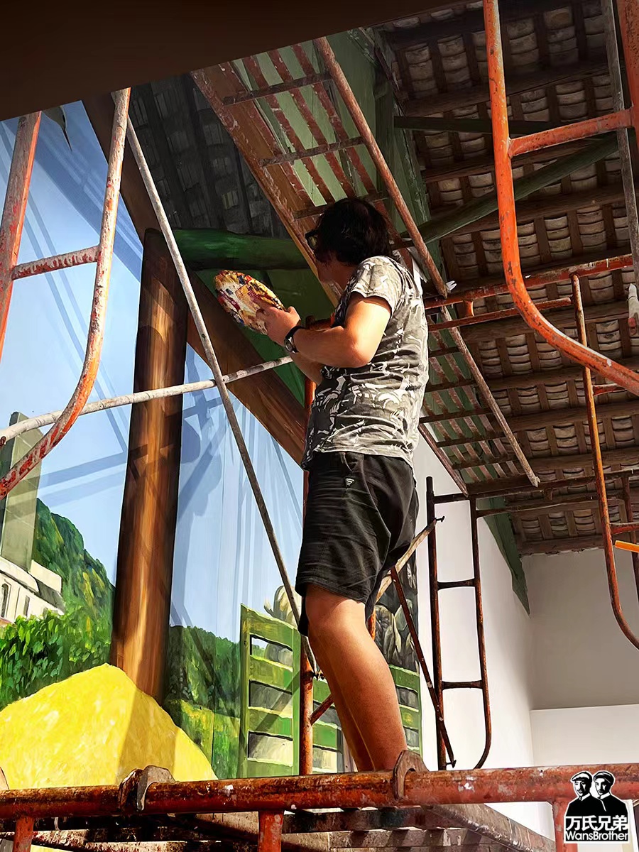 夏漖粮仓文化创意园网红3d画|万氏兄弟出品