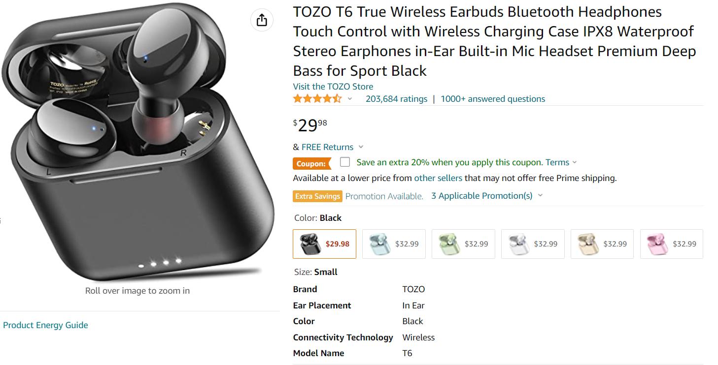 美国亚马逊蓝牙耳机排名,美国亚马逊产品推荐