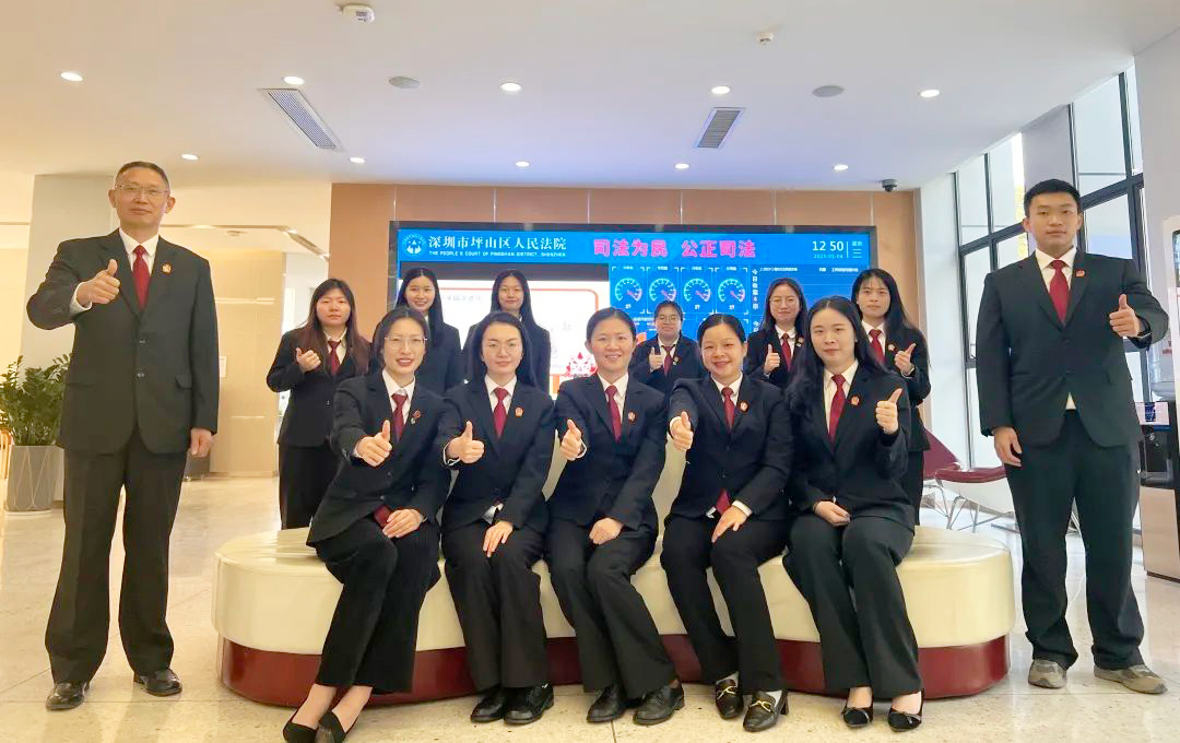 法院立案庭巾帼文明岗主要事迹,坪山立案庭