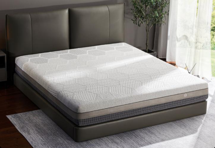 软硬两用护脊弹簧椰棕床垫,8h天然乳胶黄麻透气护脊床垫评测