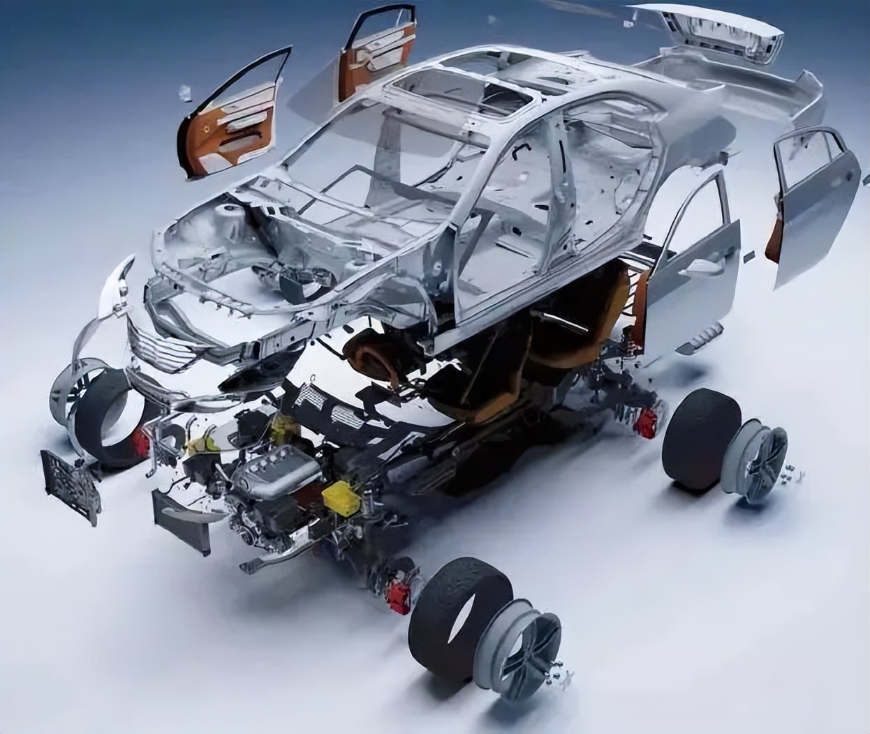 离了个大谱！这车拆了，光零件就能买8辆新车？！