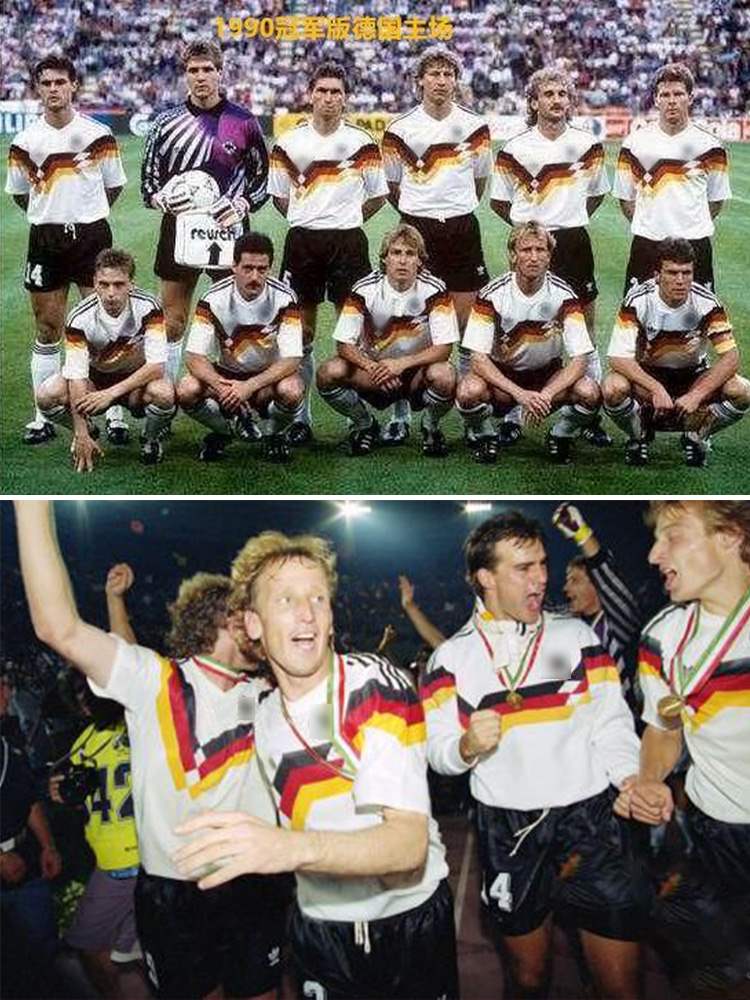 2014德国队主客场球衣,德国队女足历届球衣