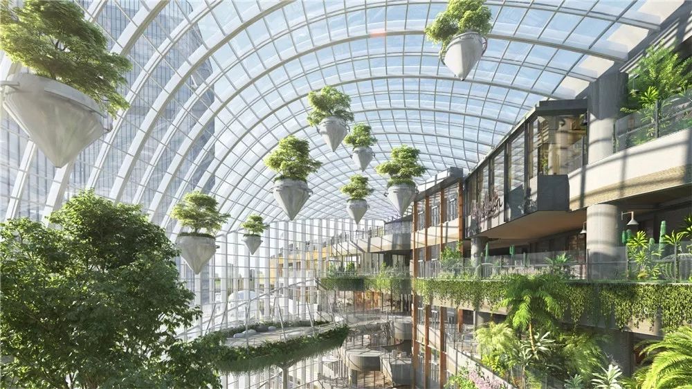 将公园“搬进”商业区,景观优势再升级