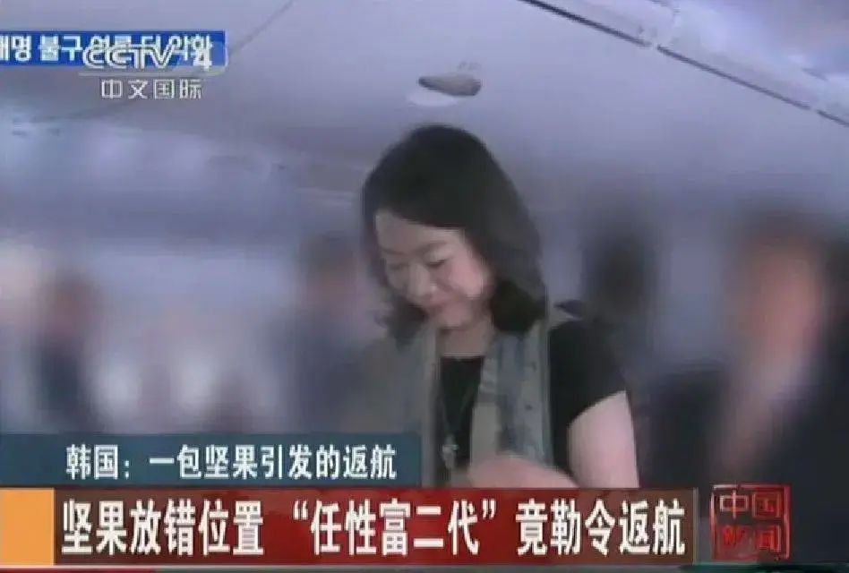 韩国“恶魔千金”：姐姐逼停飞机，妹妹一杯水泼掉2000亿