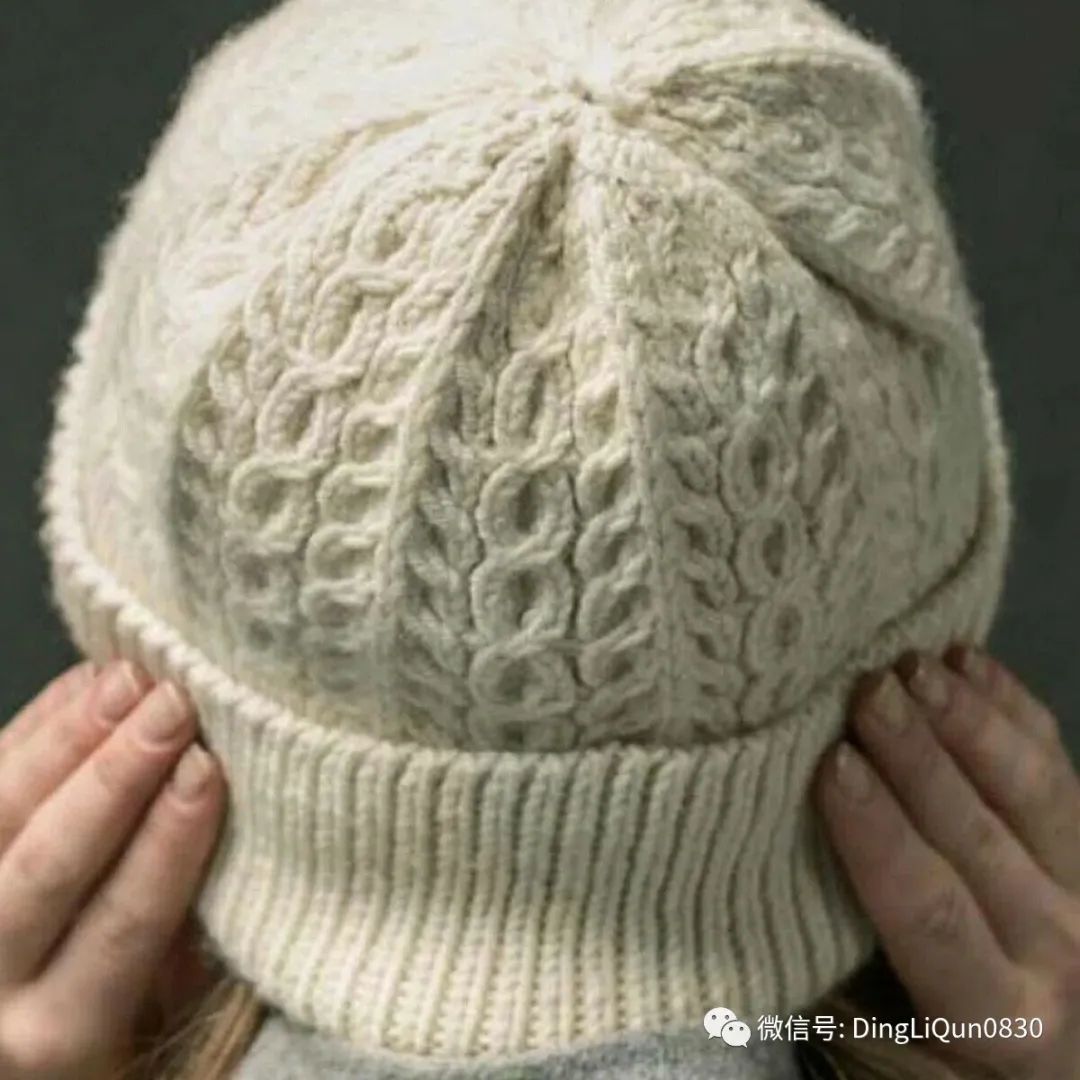 老人冬天钩针帽子图解,针织帽子款式大全
